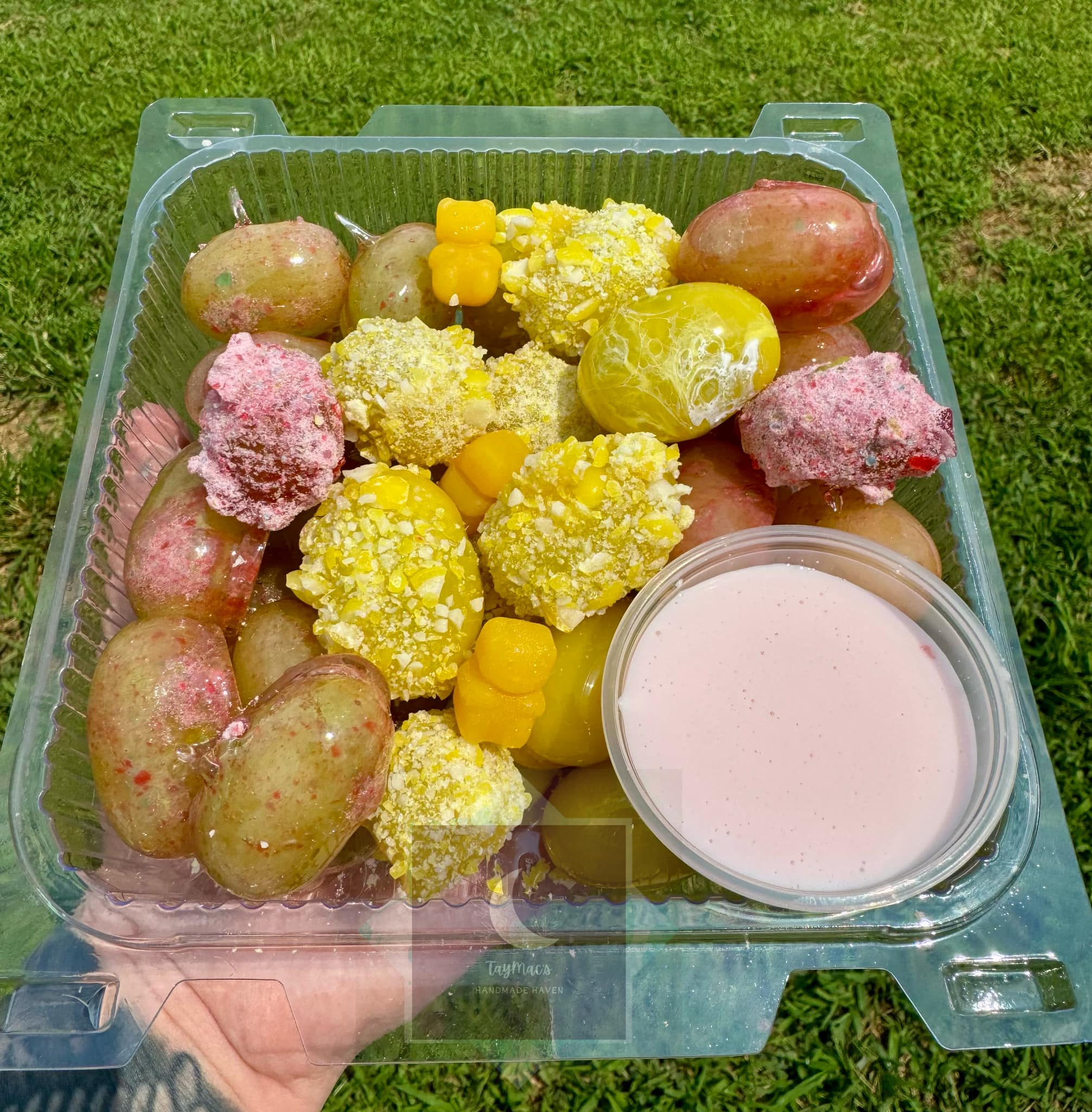 Candied Grapes