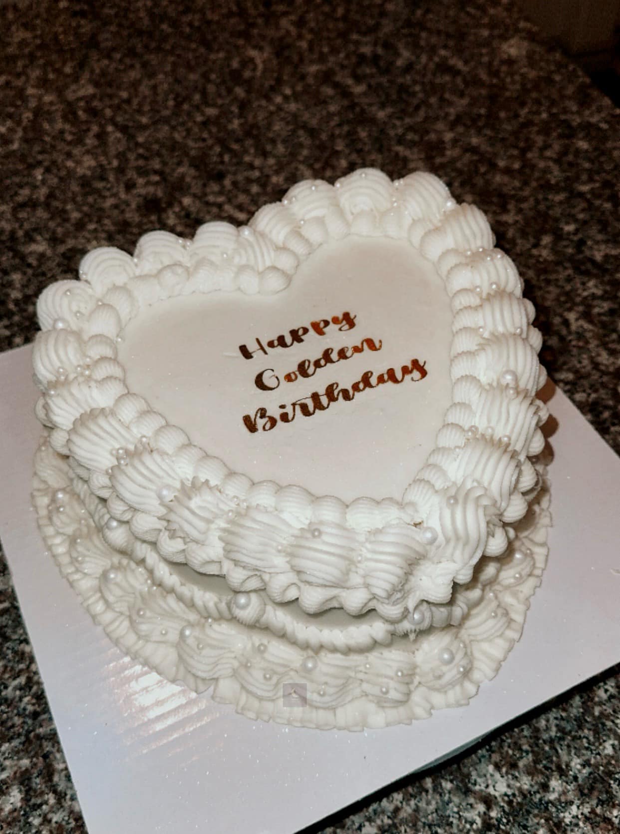 Custom Heart Cakes