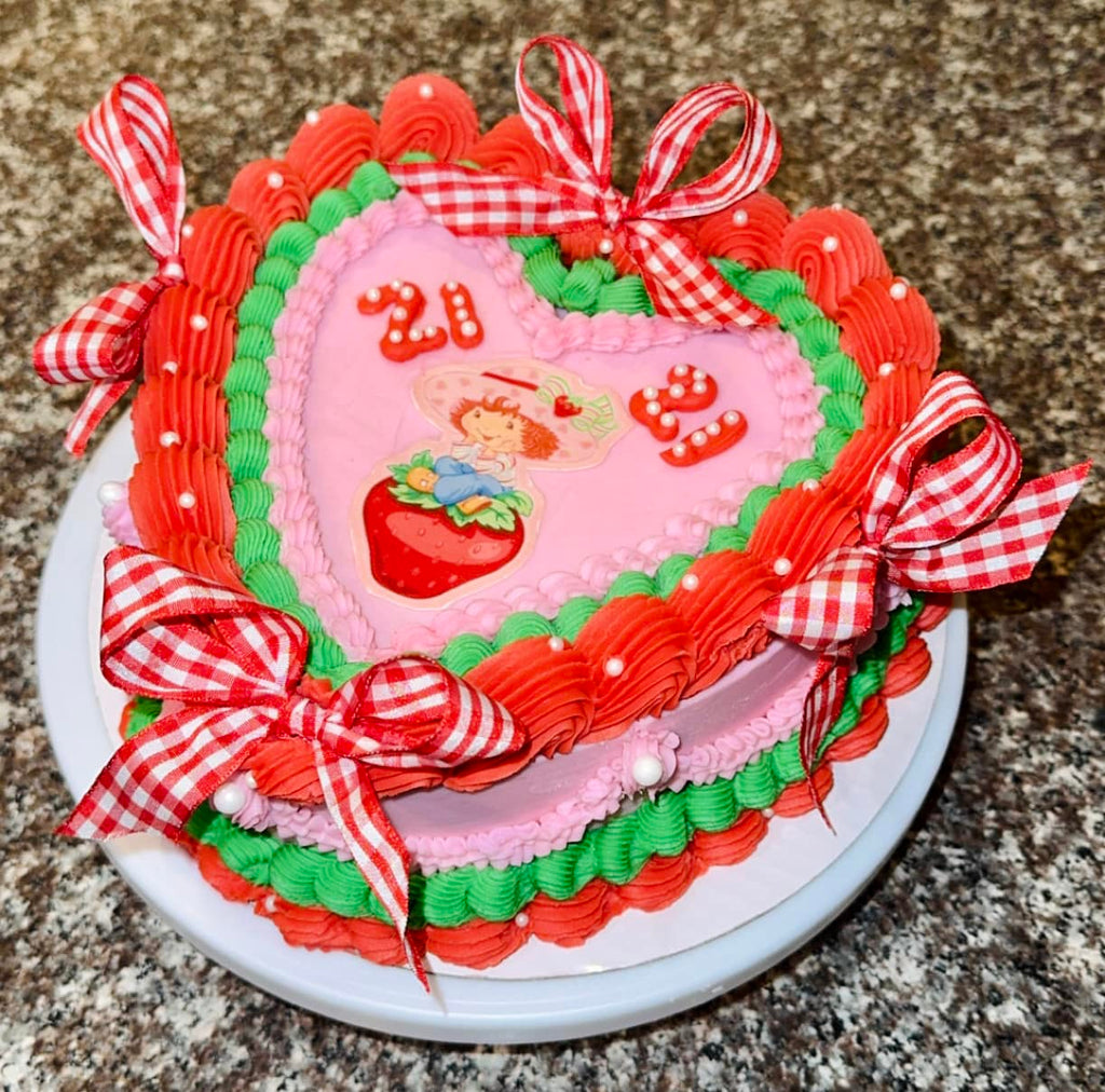 Custom Heart Cakes