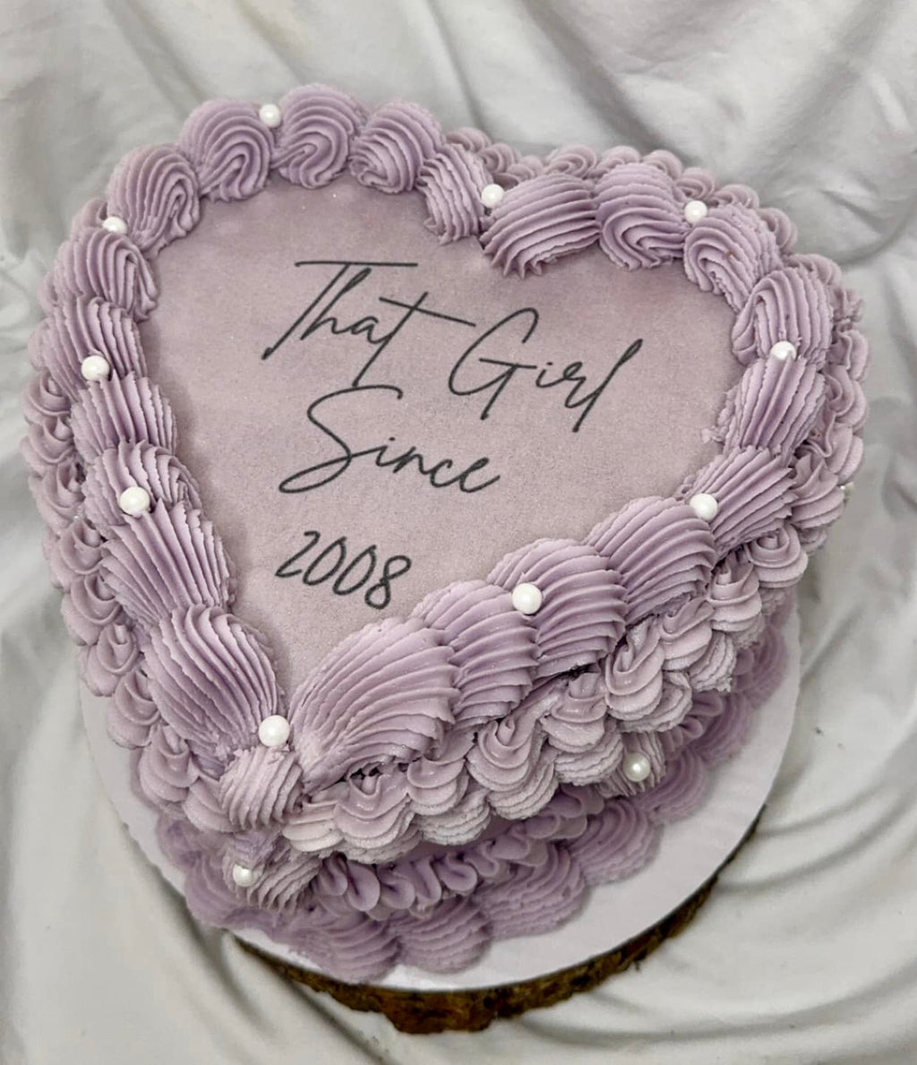 Custom Heart Cakes