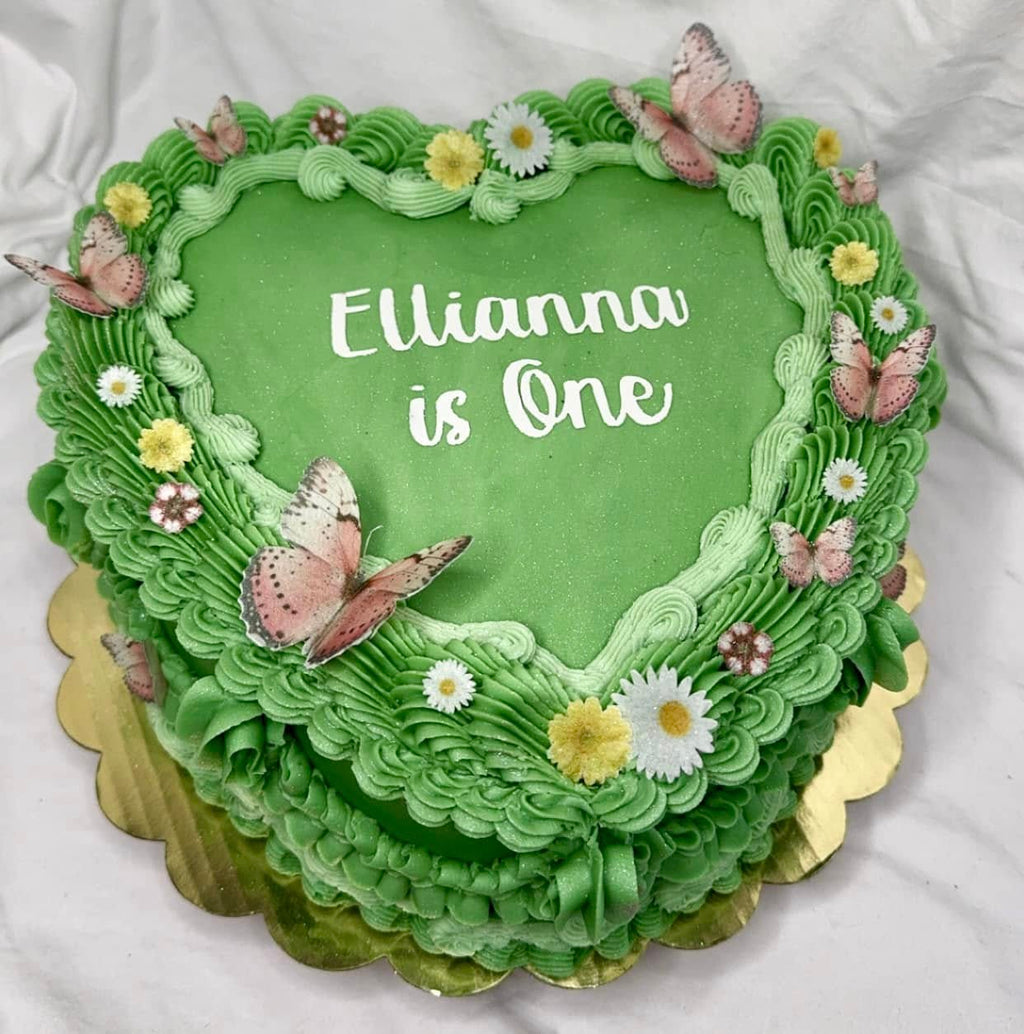 Custom Heart Cakes