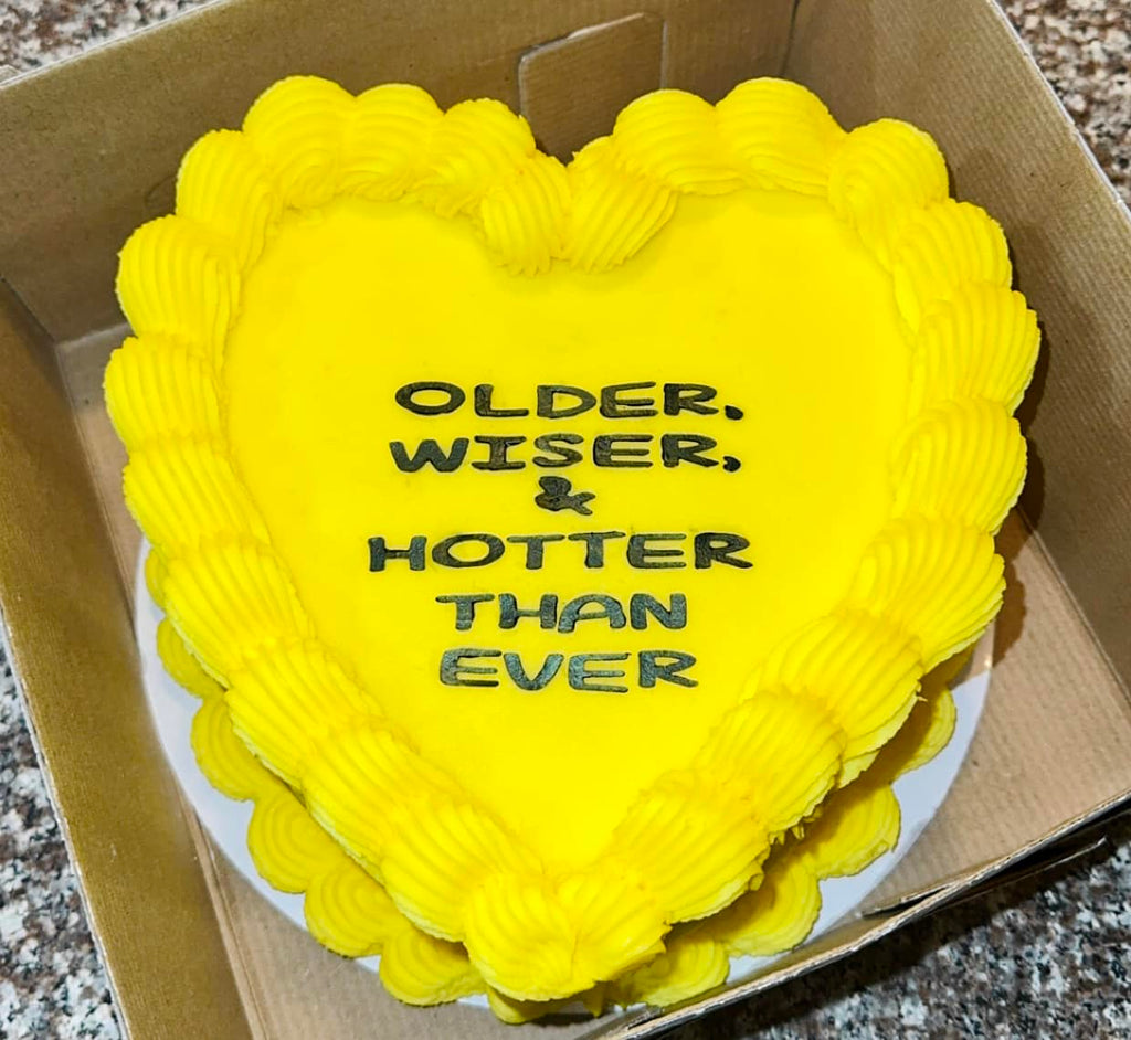 Custom Heart Cakes