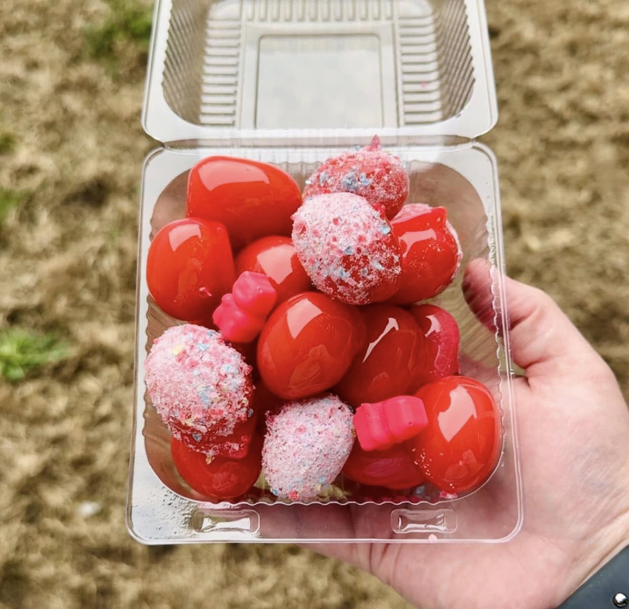 Candied Grapes