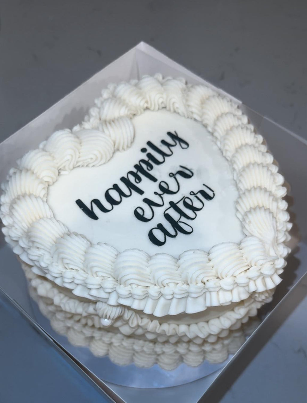 Custom Heart Cakes