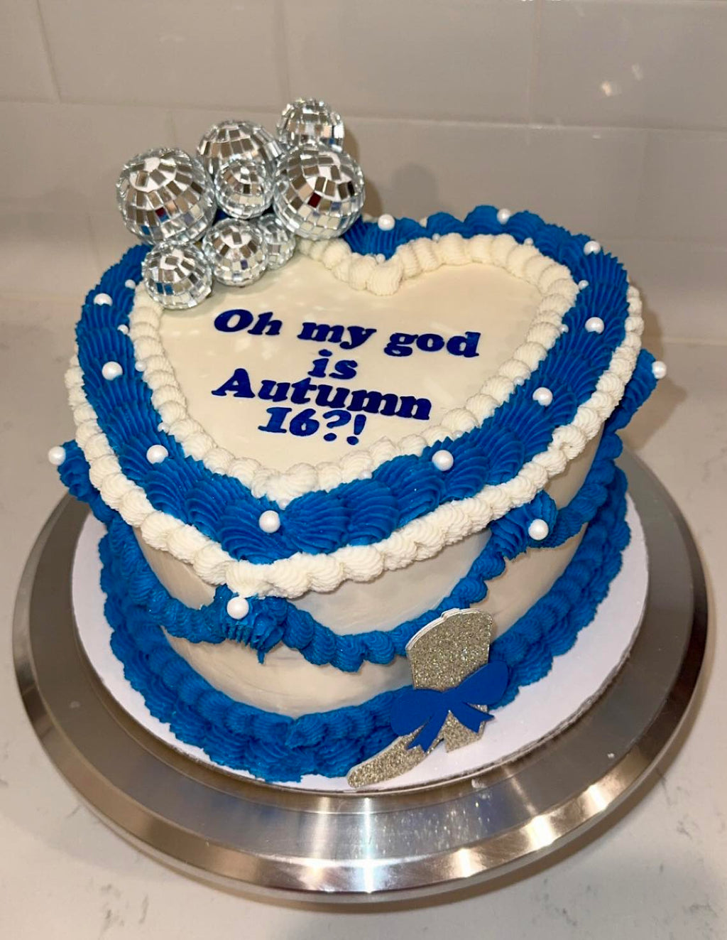 Custom Heart Cakes