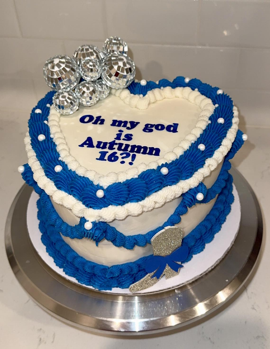 Custom Heart Cakes