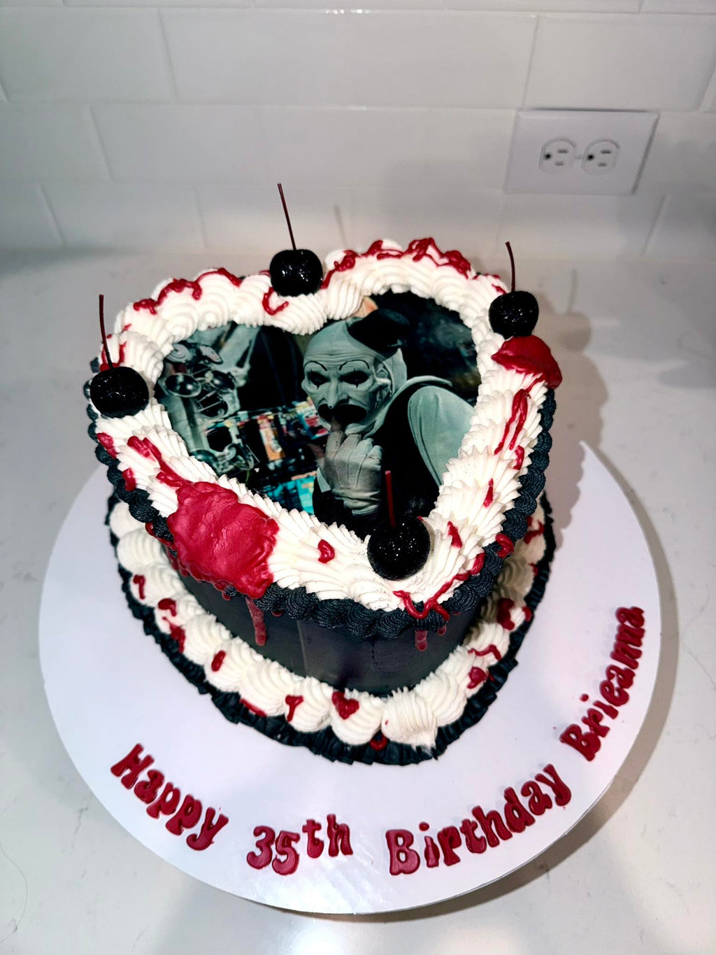 Custom Heart Cakes