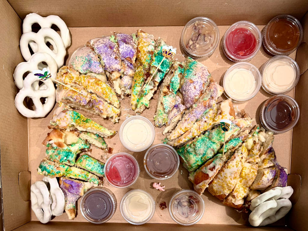 King Cake Charcuterie Board