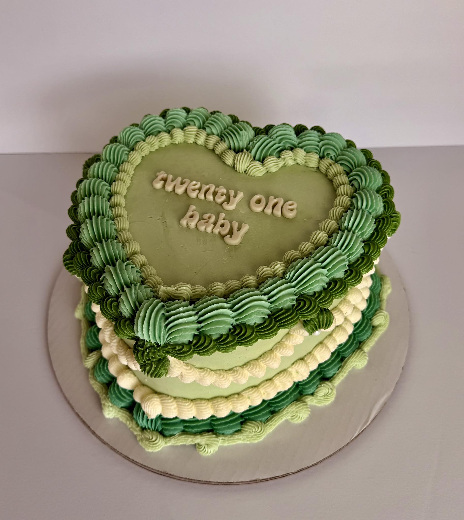 Custom Heart Cakes